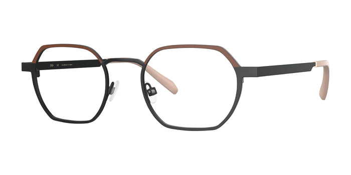 OGI SCOOCH Eyeglasses | Size 48 / Black Tan
