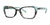 OGI SCULPTURE GARDEN Eyeglasses | Size 56 / Teal Tortoise