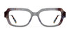 OGI SISU Eyeglasses | Size 55 / Ivory Vertical Sand Fade