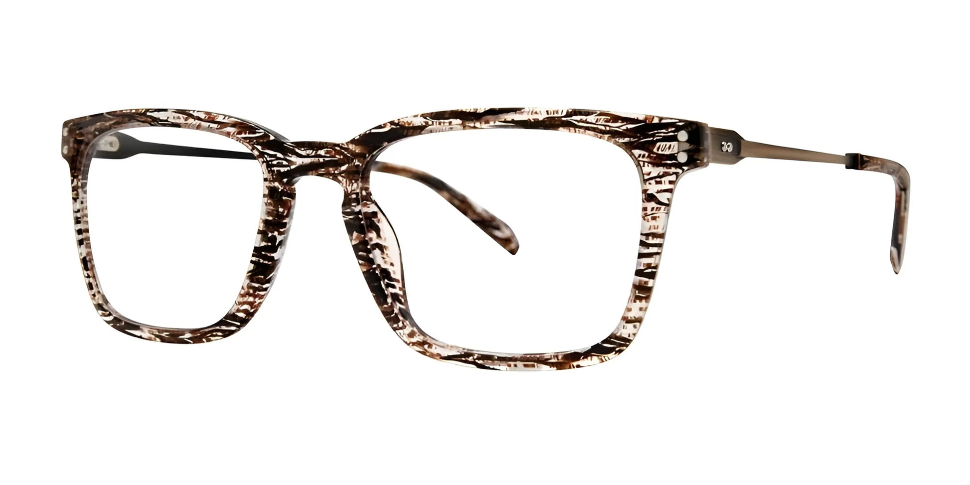 OGI SLAPSHOT Eyeglasses Brown Fog