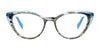 OGI SNIRT Eyeglasses | Size 52 / Black Red Tortoise