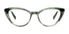 OGI SNIRT Eyeglasses | Size 52 / Black Red Tortoise