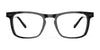 OGI SNOWMOBILE Eyeglasses | Size 55 / Black Burlwood Grey