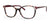 OGI SWIMSUIT WINTER Eyeglasses | Size 52 / Purple Tortoise/Burgundy