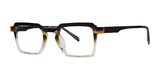 OGI THANKS MUCH Eyeglasses Black Tokyo Tortoise Fade