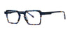 OGI THANKS MUCH Eyeglasses | Size 48 / Navy Tortoise Fade