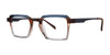 OGI THANKS MUCH Eyeglasses | Size 48 / Teal Grey