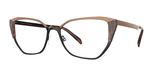 OGI THATS DIFFERENT Eyeglasses / Size 52 / Black Toffee