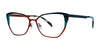 OGI THATS DIFFERENT Eyeglasses | Size 52 / Copper Turquoise