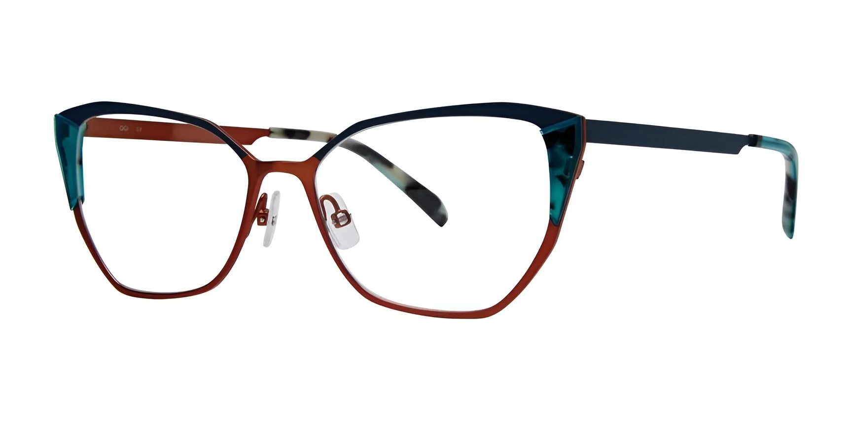 OGI THATS DIFFERENT Eyeglasses Copper Turquoise