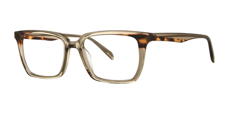 OGI THE BANK Eyeglasses Green Tortoise