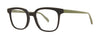 OGI Uff Da Eyeglasses / Black / Olive Green / Size 47