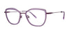 Red Rose URBINO Eyeglasses | Size 52 / Plum Dust