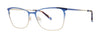 OGI  Utie Pie Eyeglasses / Navy / Gold Fade / Size 53