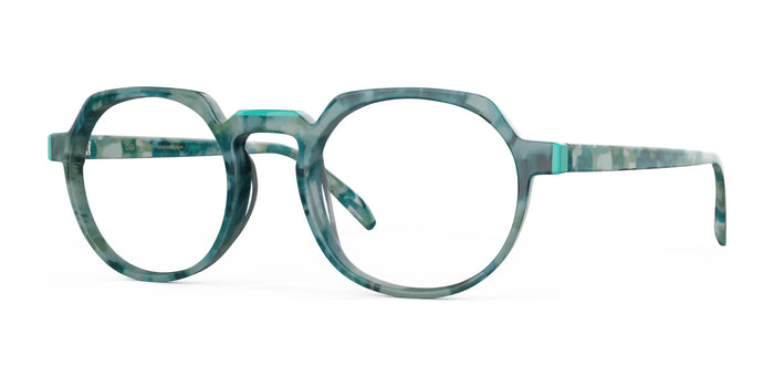 OGI WAYZATA Eyeglasses | Size 49 / Aqua Turquoise Tortoise