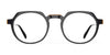 OGI WAYZATA Eyeglasses | Size 49 / Aqua Turquoise Tortoise