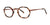 OGI WIND CHILL Eyeglasses | Size 48 / Copper Apricot Tortoise