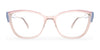 OGI Kids YEA NO YEA Eyeglasses | Size 53 / Grey Crystal