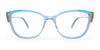 OGI Kids YEA NO YEA Eyeglasses | Size 53 / Grey Crystal