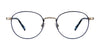 OGI Kids LONGSHIP Eyeglasses | Size 46 / Black Gold