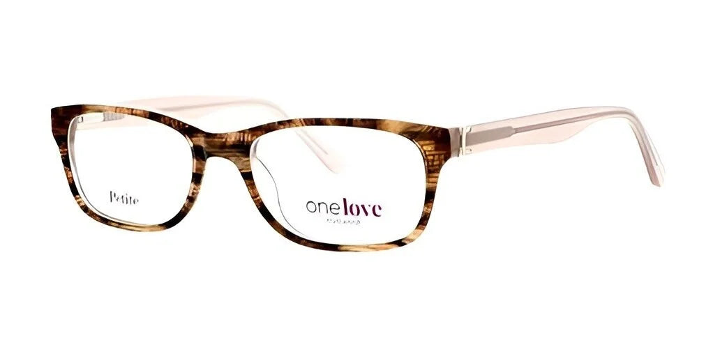 One Love GRACE Eyeglasses Brown Non Prescription