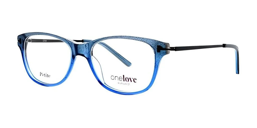 One Love HEALING Eyeglasses Blue Non Prescription