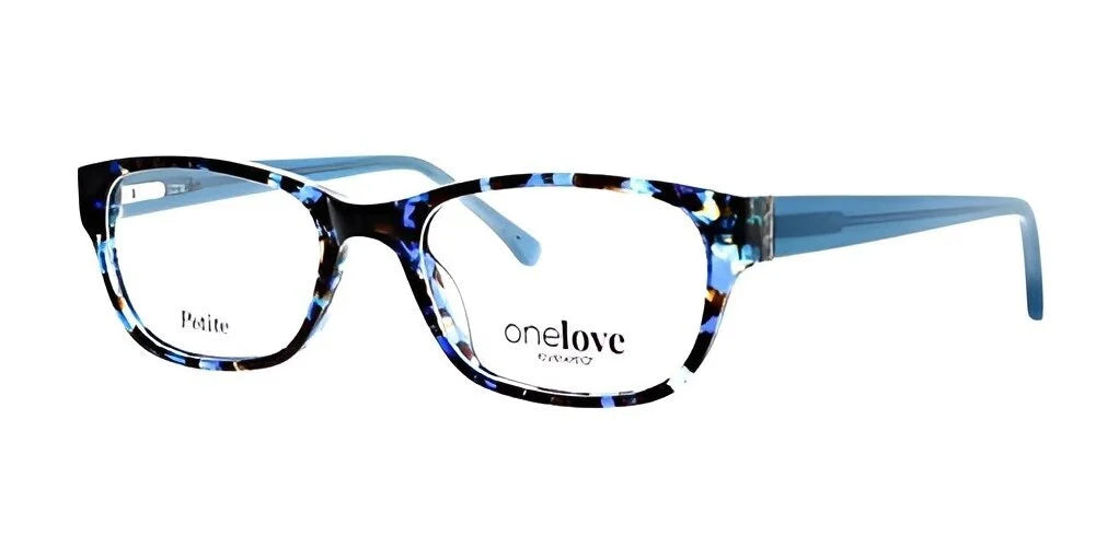 One Love INSPIRE Eyeglasses Blue Tortoise Non Prescription