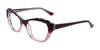 Paradox P5001 Eyeglasses | Size 52 / Dark & Light Pink & Crystal