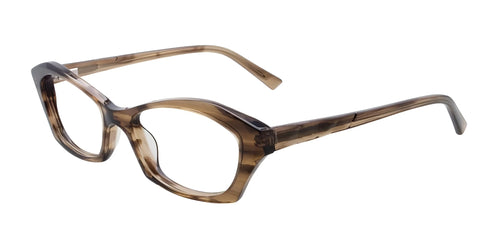 Paradox P5004 Eyeglasses / Size 52 / Marble Crystal Brown