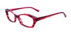 Paradox P5004 Eyeglasses | Size 52 / Marbled Crystal Cherry Red