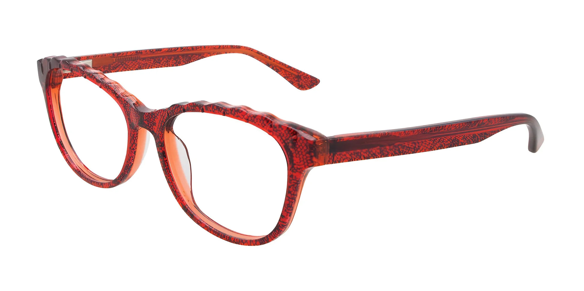 Paradox P5005 Eyeglasses Crystal Red & Crystal Orange