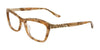 Paradox P5014 Eyeglasses | Size 52 / Marbled Brown & Clear