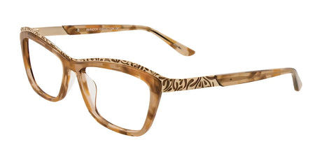 Paradox P5014 Eyeglasses Marbled Brown & Clear