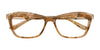 Paradox P5014 Eyeglasses | Size 52 / Marbled Blue & Brown/Silver & Blue