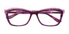 Paradox P5014 Eyeglasses | Size 52 / Marbled Blue & Brown/Silver & Blue