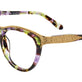 Marbled Light Purple & Green/Shiny Light Brown