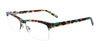 Paradox P5017 Eyeglasses | Size 55 / Brown & Yellow & Blue