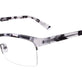 Light Grey Crystal & Black