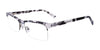 Paradox P5017 Eyeglasses | Size 55 / Light Grey Crystal & Black