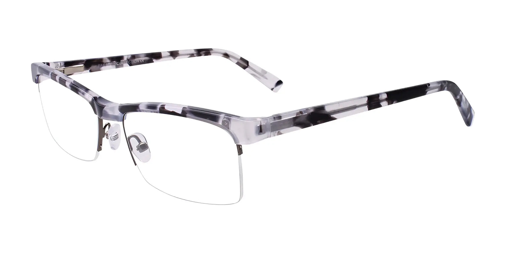 Paradox P5017 Eyeglasses Light Grey Crystal & Black