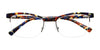 Paradox P5018 Eyeglasses | Size 51 / Blue & Orange & Yellow