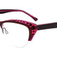 Dark Pink & Dark Brown