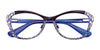 Paradox P5025 Eyeglasses | Size 53 / Black & Gunmetal