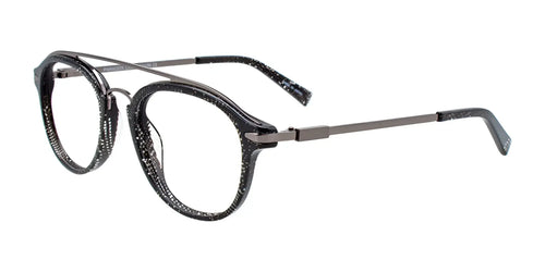 Paradox P5027 Eyeglasses / Size 49 / Black & Crystal