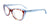 Paradox P5028 Eyeglasses | Size 54 / Brown & Crystal Blue