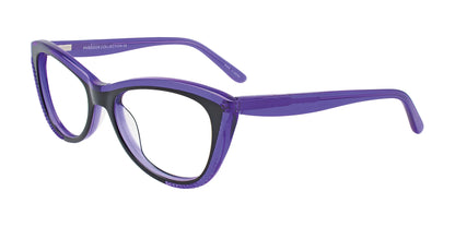 Paradox P5028 Eyeglasses Black & Violet