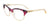 Paradox P5030 Eyeglasses | Size 52 / Dark Brown & Raspberry Marb & Light Crystal Yellow