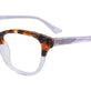 Orange & Black Marbled & Crystal Lilac