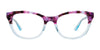 Paradox P5030 Eyeglasses | Size 52 / Dark Brown & Raspberry Marb & Light Crystal Yellow