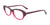Paradox P5035 Eyeglasses | Size 52 / Dark Red & Crystal Pink